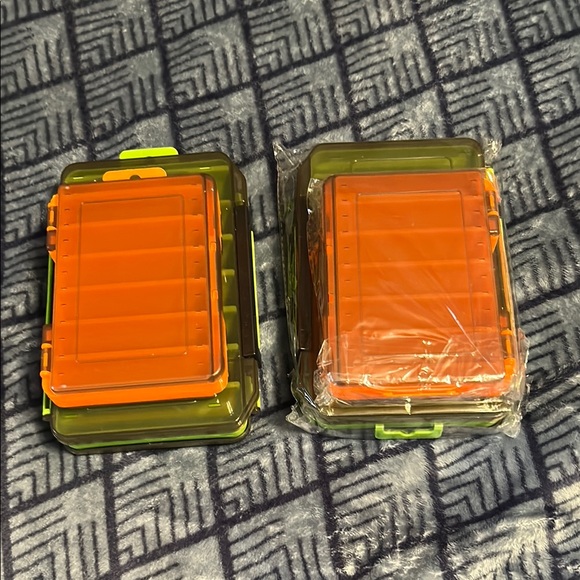 Other - 4 piece Double Sided Fishing Tackle Organizer Set